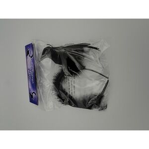 Black Feathered Crow Raven Bird Headband Costume Accessory Halloween Cosplay2024